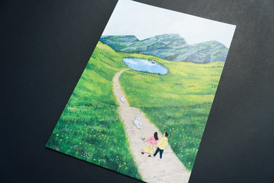 marini＊monteany「スケッチブックコラージュワークショップ」at 手紙舎 前橋店