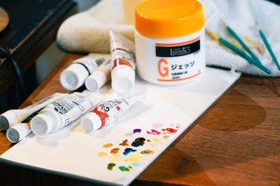 marini＊monteany「スケッチブックコラージュワークショップ」at 手紙舎 前橋店