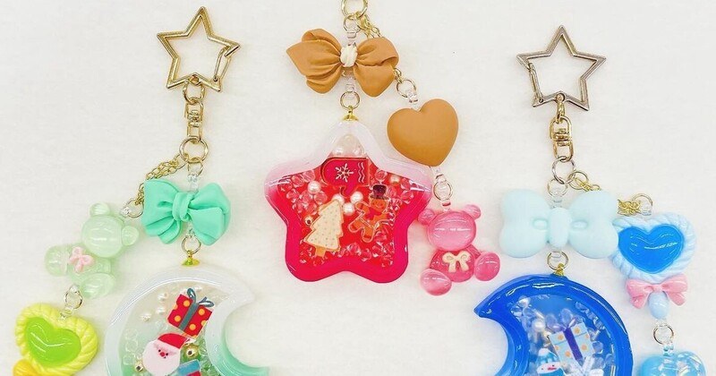 てぃんくる(*´꒳`*)  クリスマスシリーズ　シャカシャカキーホルダー てぃんくる(*´꒳`*) クリスマスシリーズ シャカシャカ