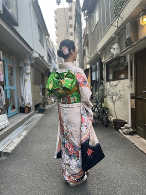 大阪梅田　렌탈 기모노 유카타 レンタル着物スリアン　フルセット5,900円返却当日20時までOK　大阪観光推し活