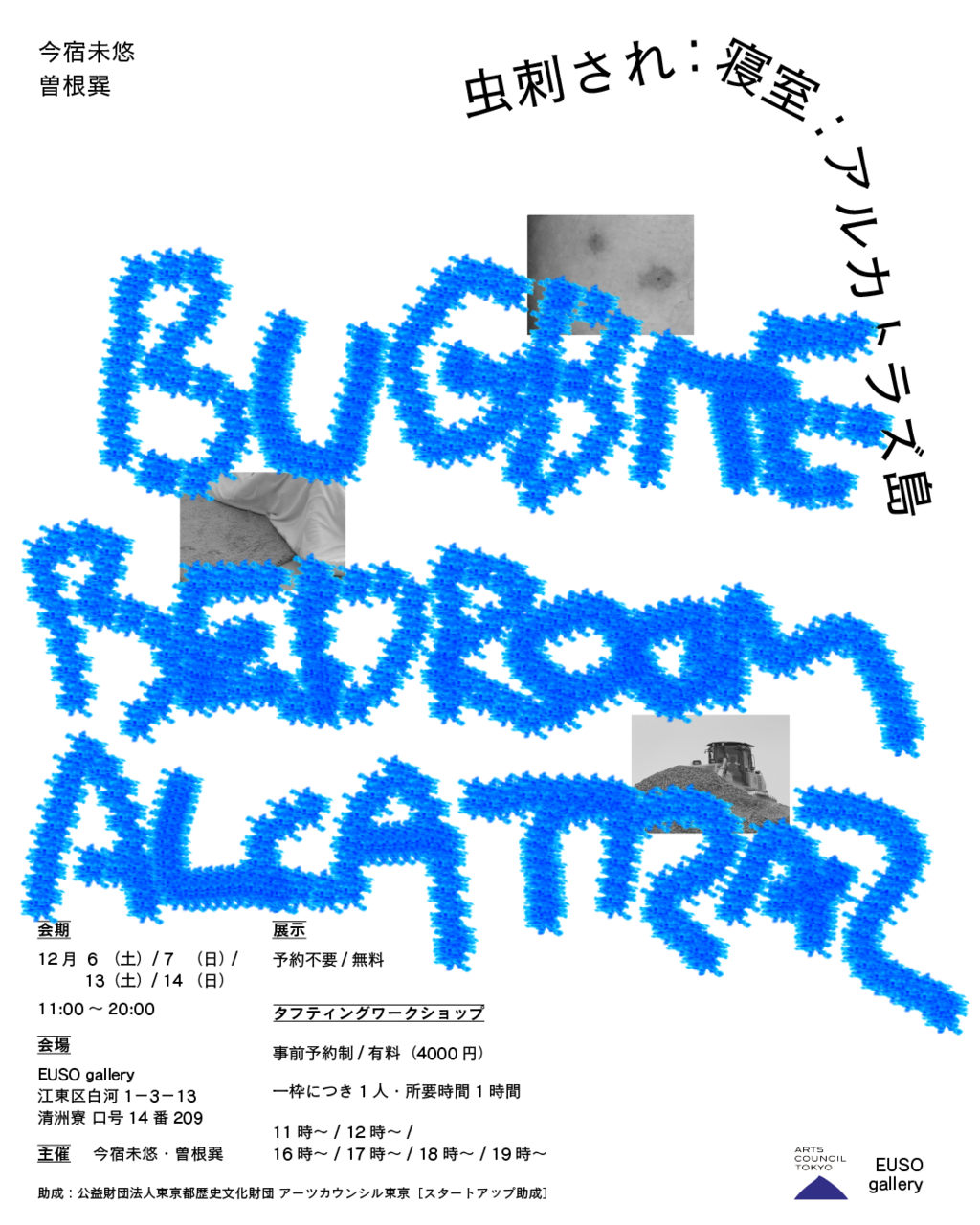 虫刺され:寝室:アルカトラズ島_ワークショップ予約フォーム