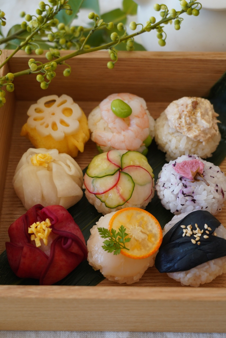 tetote 季節の食卓（3月）『彩り手まり寿司と春野菜の和コース仕立て』