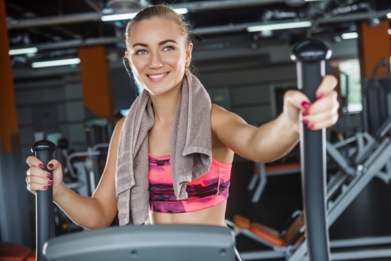 ビジター予約　試しにジムが使えます。