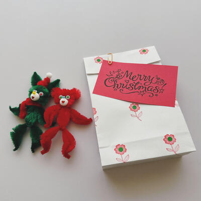 11/23（日）valo「クリスマスのモールアニマル作り」at TEGAMISHA BOOKSTORE