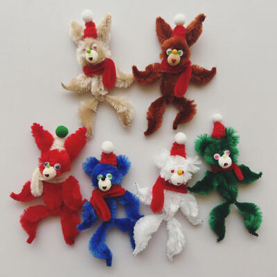 11/23（日）valo「クリスマスのモールアニマル作り」at TEGAMISHA BOOKSTORE