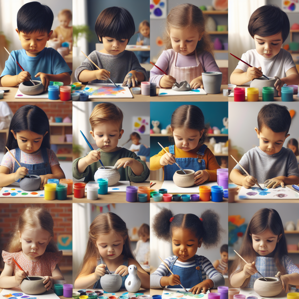 Kids! やちむん絵付け体験プラン