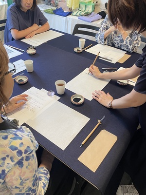 手ぶらで気軽にオトナの美文字レッスン（季節の言葉を書いてみましょう）