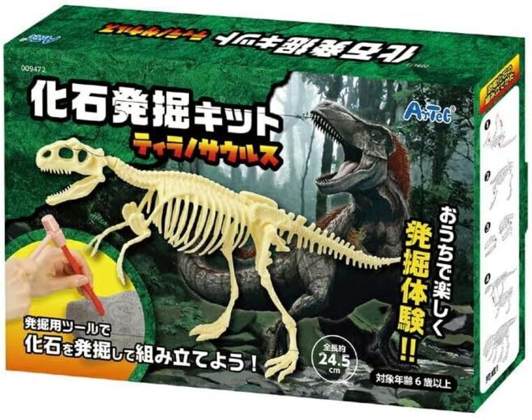 【ベルモール宇都宮店】化石発掘ティラノサウルス