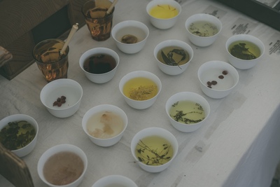 野香茶拝見場/Tasting room