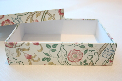 【はじめてのカルトナージュ】 ウィリアムモリスで作る ポストカードBOX　5月9日(土) ＊中学生以上