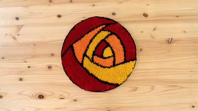 【NUULOOP】03／スタンダードラグ 60✕60サイズ