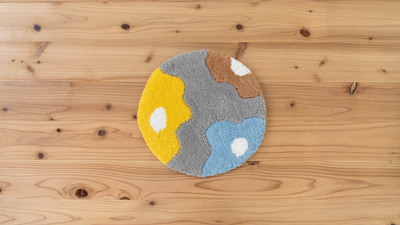 【NUULOOP】03／スタンダードラグ 60✕60サイズ