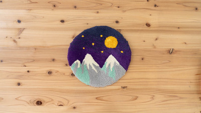 【NUULOOP】03／スタンダードラグ 60✕60サイズ