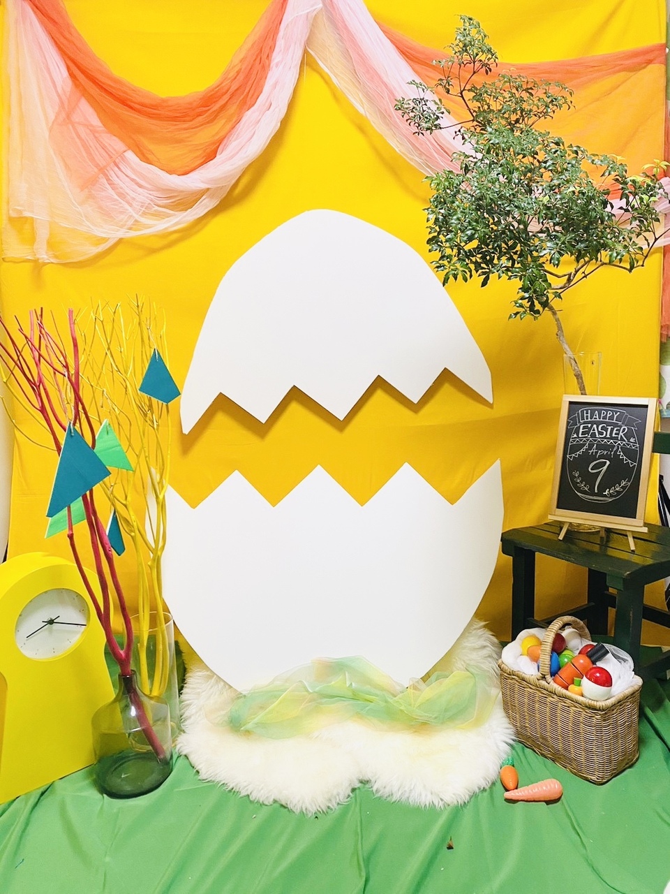 Easter -yellow- 3月self photo booth