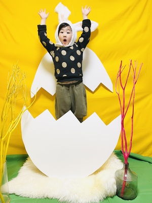 Easter -yellow- 3月self photo booth