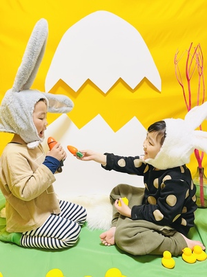 Easter -yellow- 3月self photo booth