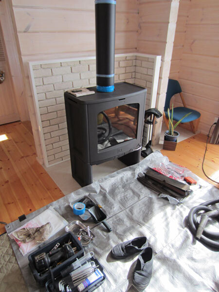 薪ストーブメンテナンス