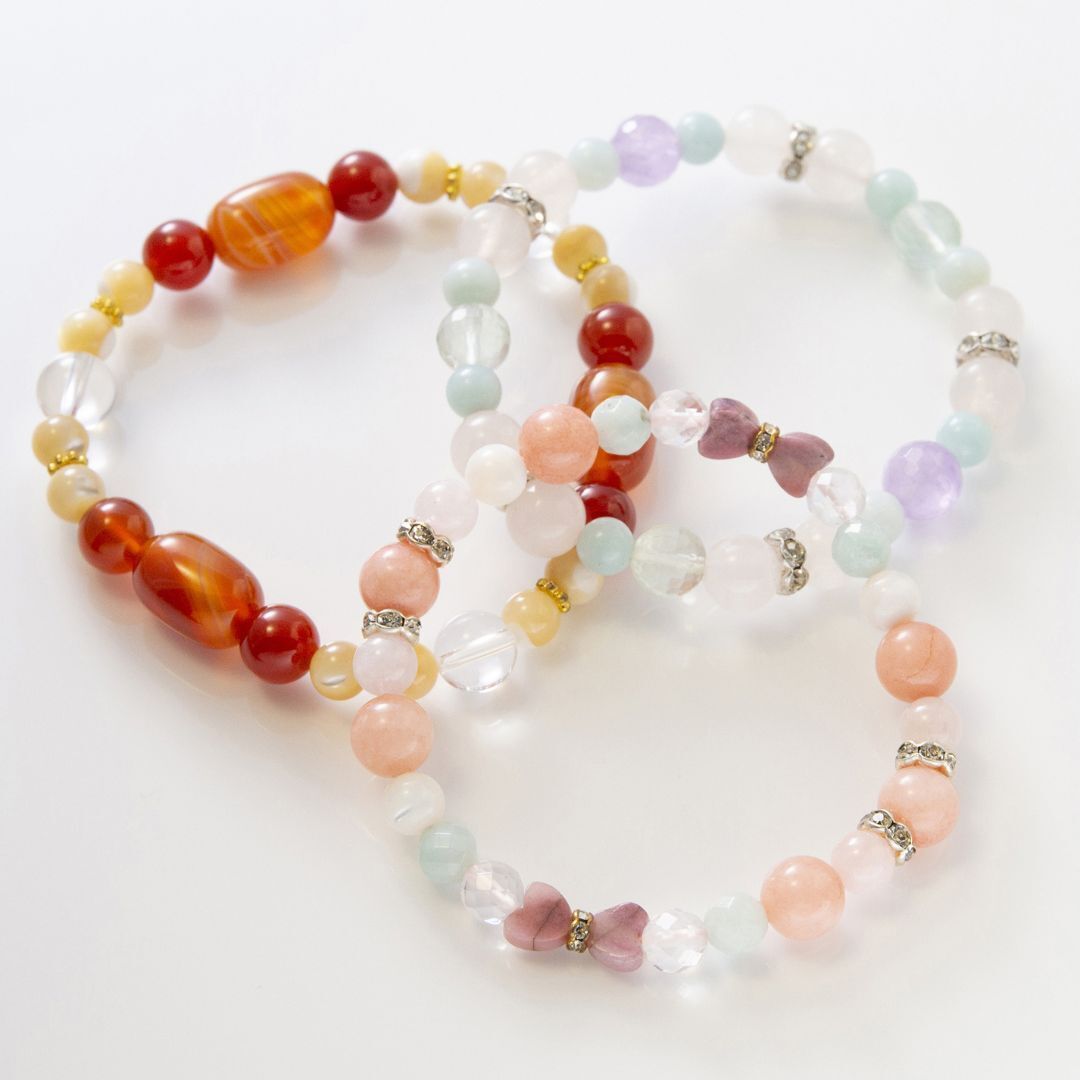 パワーストーンのブレスレット作り体験