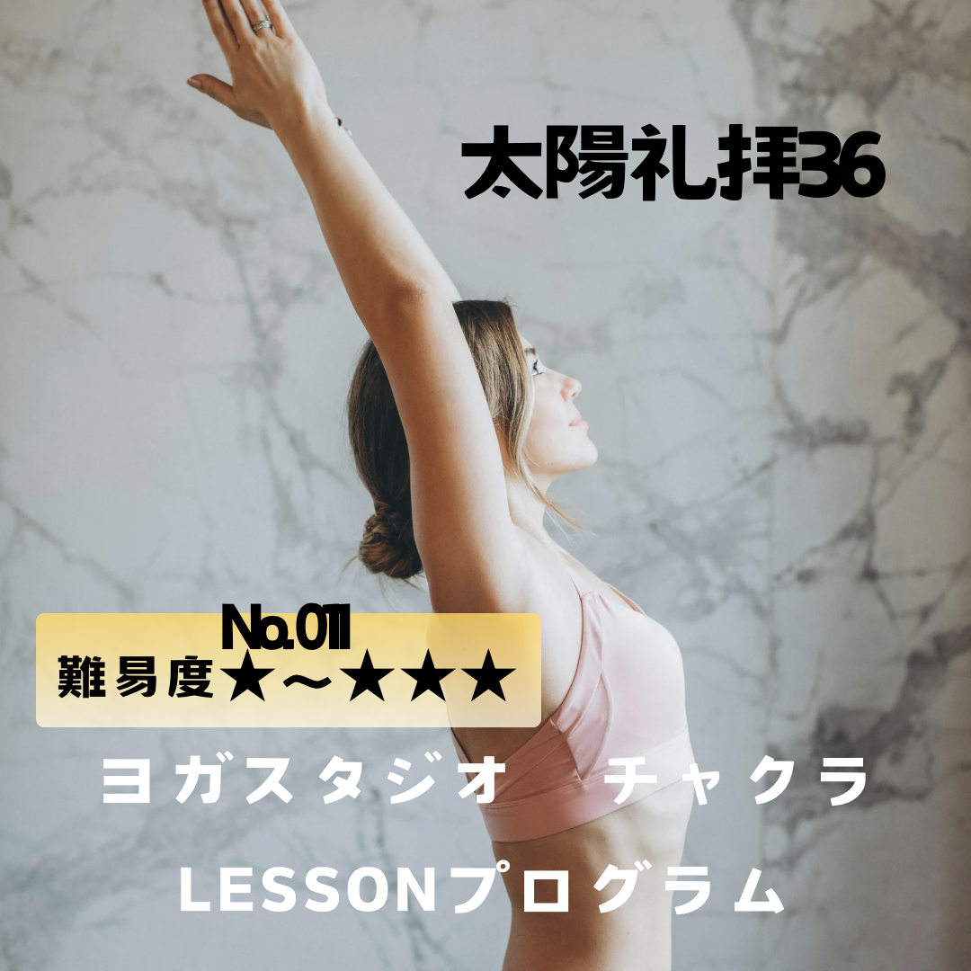 太陽礼拝36 【体験OK】