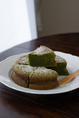 抹茶のガトーショコラ