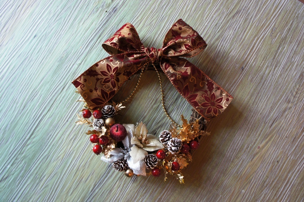 各回４組限定！クリスマスリース作り体験