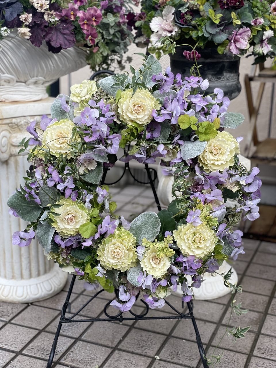 12月☆体験🔰レッスン/初心者さんも手ぶらでOK🙆♀️Xmasリースギャザリング🎄