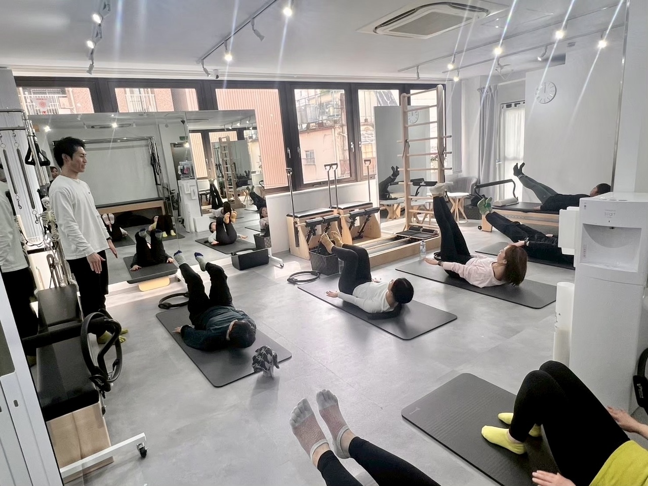 ピラティスグループレッスン(現地受講)