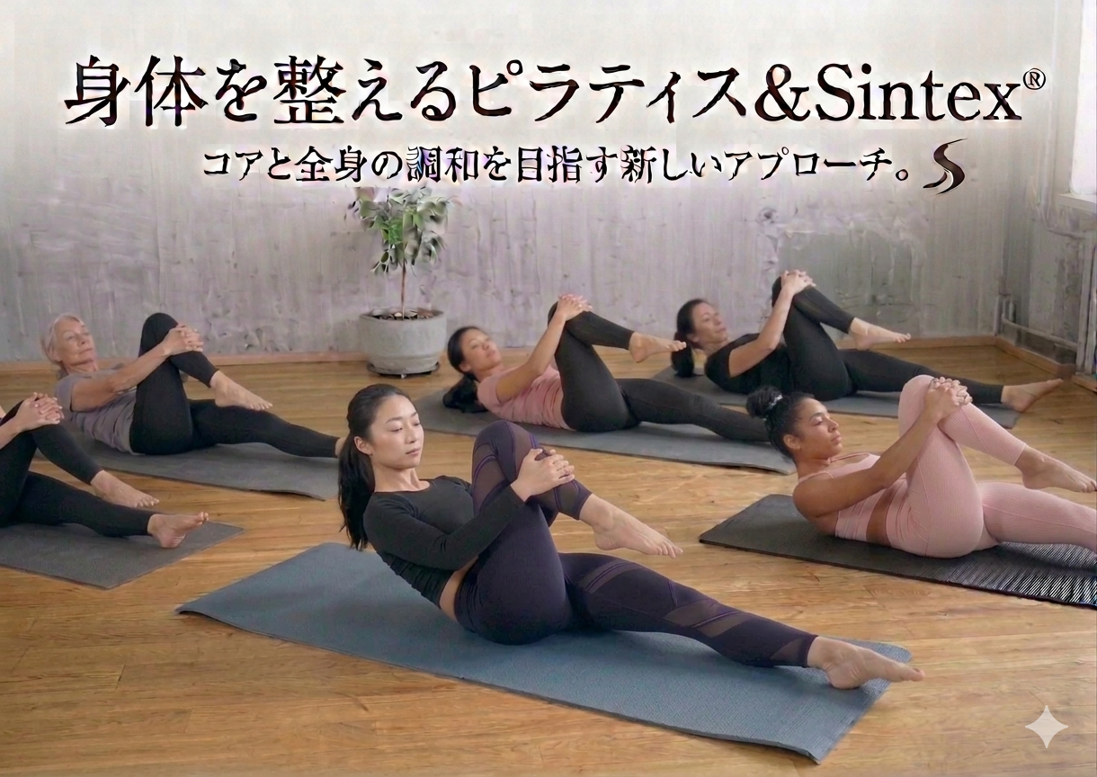 井上『身体を整えるピラティス&Sintex®』/神楽坂【5/2(土)16:00〜・27(水)17:30〜】