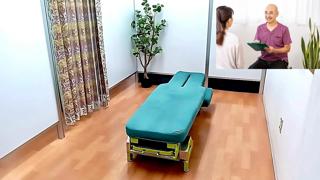 浦安市　仙人接骨院～ゆらし療法認定院の施術を予約