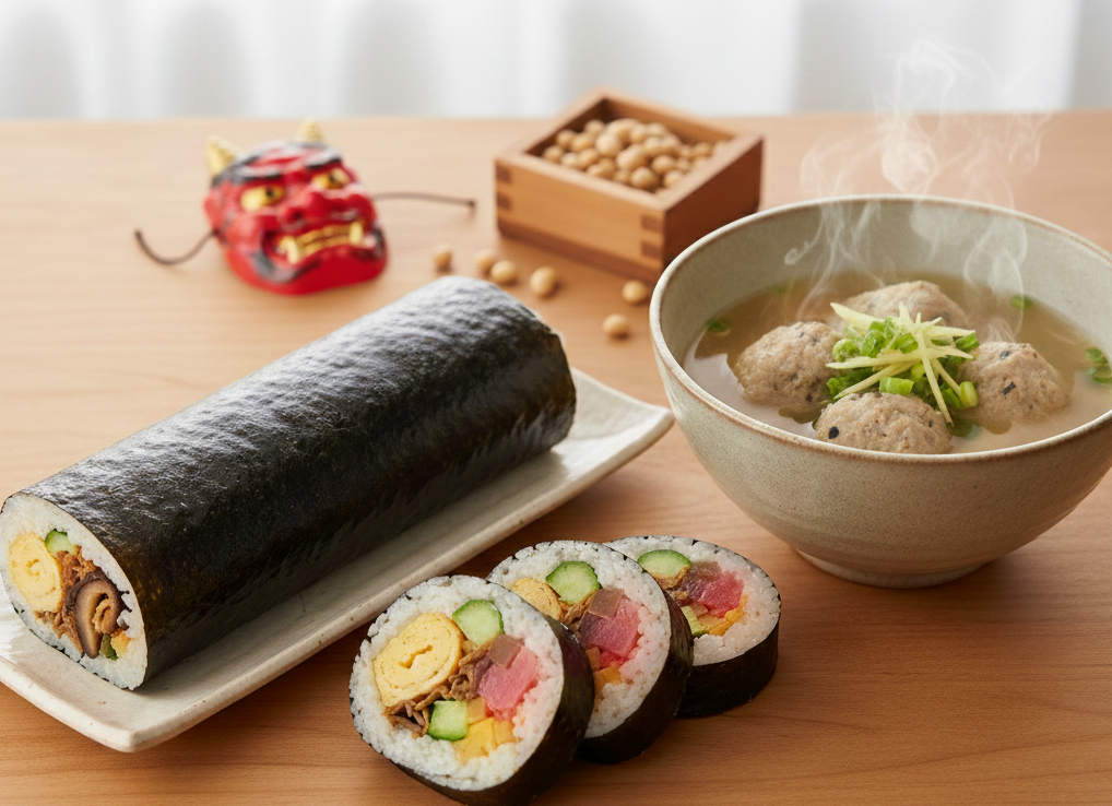 《錢屋塾》四季のごはん～年中行事を味わう家庭料理～『節分』