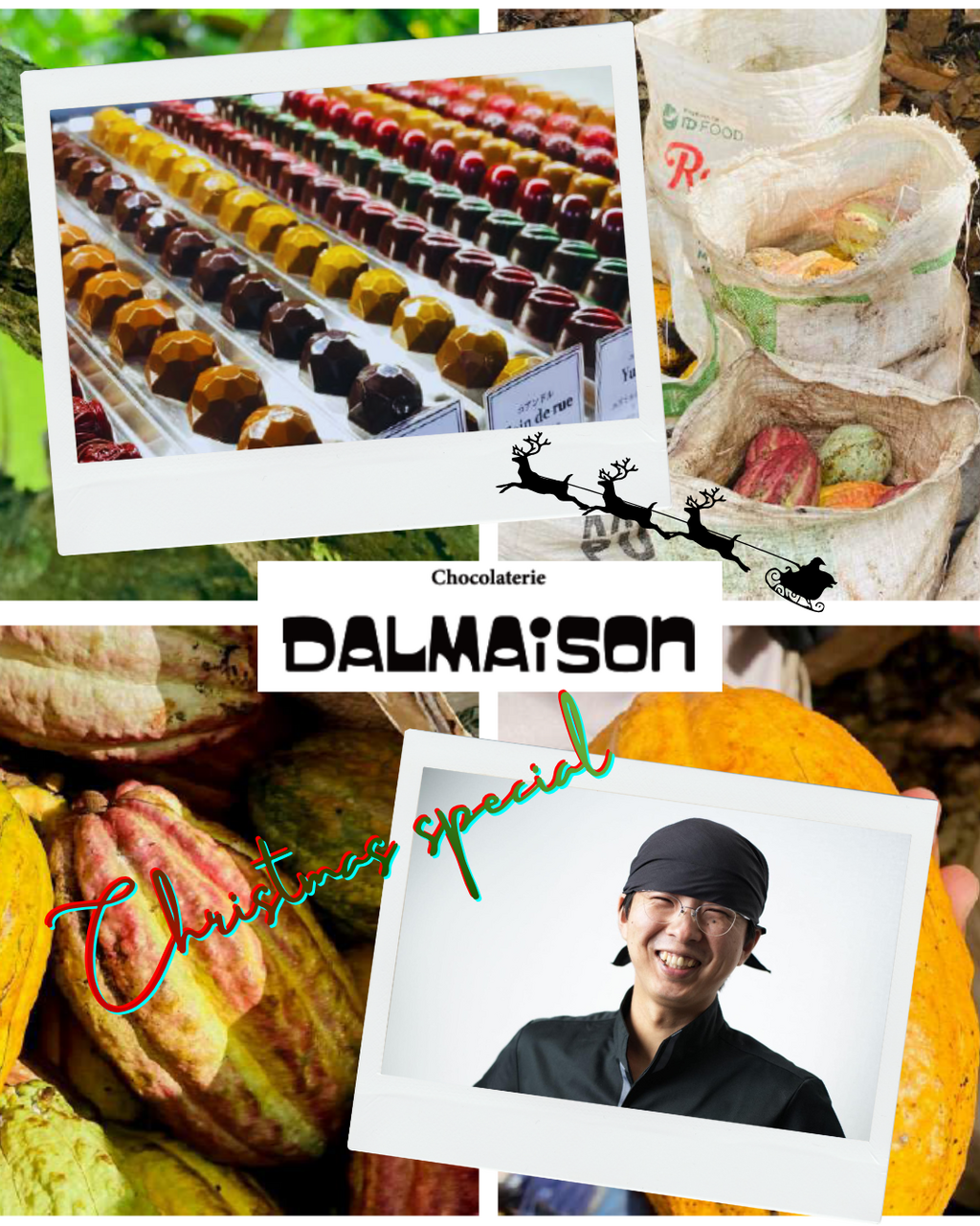 12/17(水) 第3回　達シェフと楽しむ クリスマス特別チョコレート教室