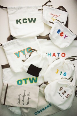 2025年9月13(土) 14(日) 15(月)  GENERAL THINGS 刺繍オーダー会