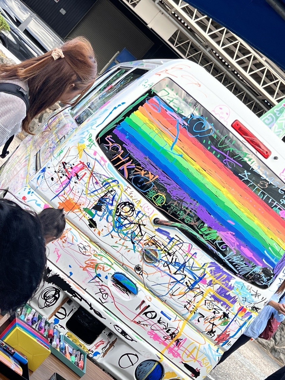 自動車ペイント②　大東四條畷整備地区会