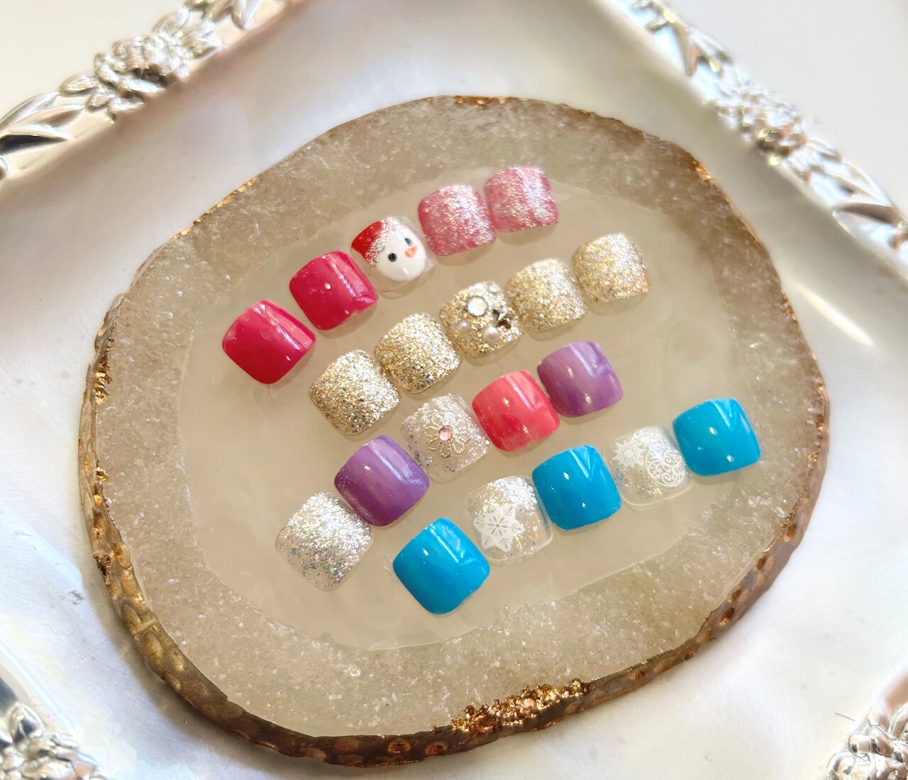 親子 de ネイルアート