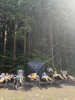 [土日祝のご予約]【東京：北秋川自然休暇村】北秋川の清流で非日常テントサウナ体験！夏でも涼しい