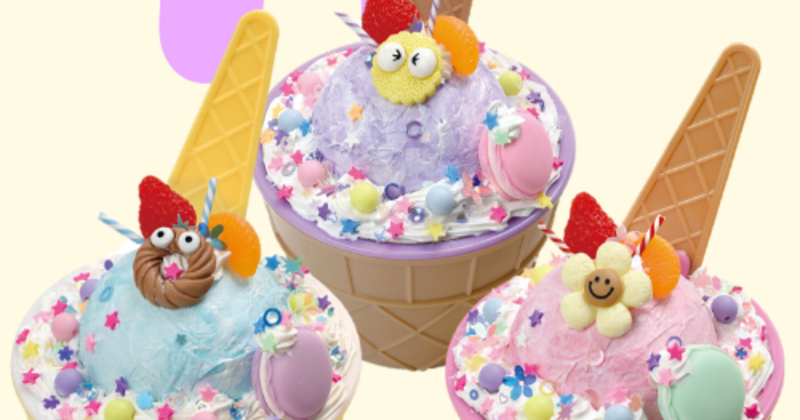 ギザカラス 女の子 アイスクリーム ストラップ 楽天市場】女の子キッズ化粧品セット3層用アイスクリームメイク