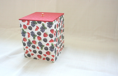 NEW!【カルトナージュ 中級★★★】スタンド小物収納トレー  3月15日(日) ・ 3月21日(土)＊中学生以上