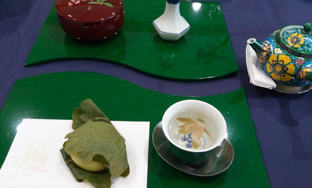日本茶とテーブルコーディネート(日本茶で楽しむ、端午の節句)