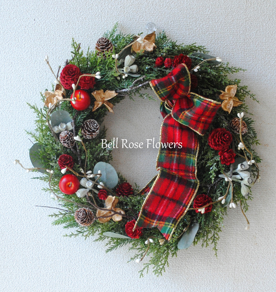 クリスマスリースLessonのご予約ページ