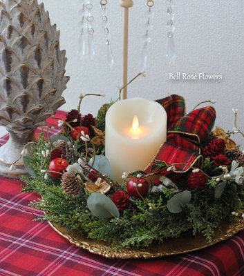 クリスマスリースLessonのご予約ページ