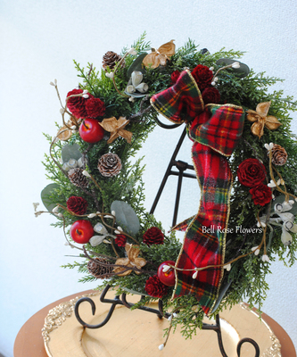 クリスマスリースLessonのご予約ページ