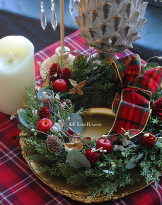 クリスマスリースLessonのご予約ページ