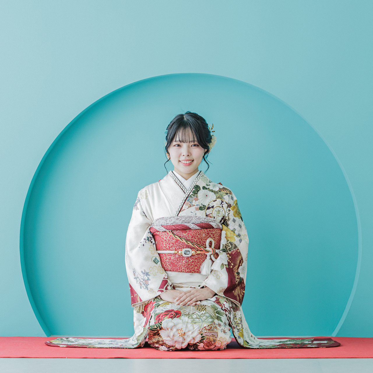 成人式お衣裳試着