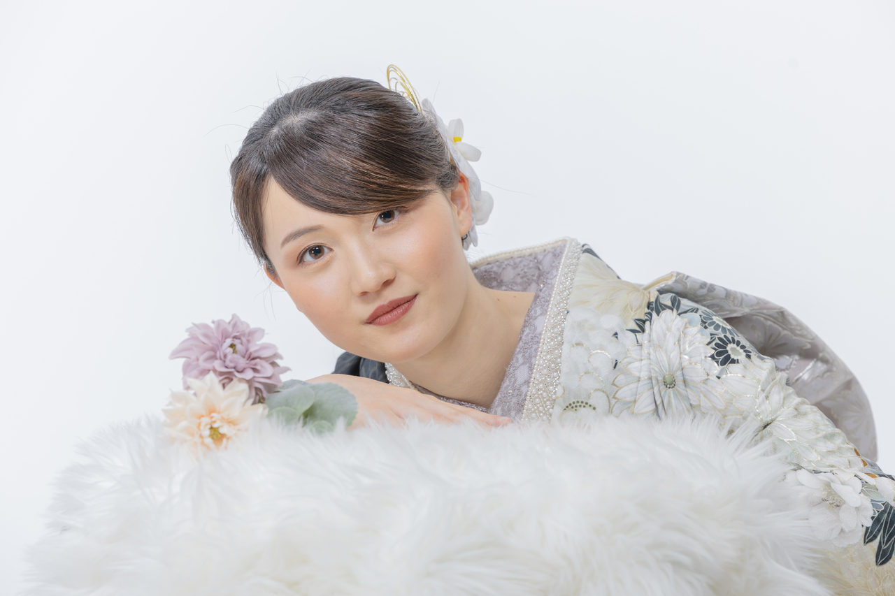 成人式お衣裳試着