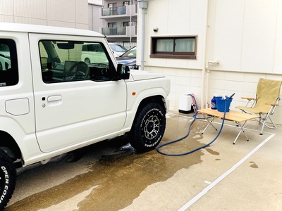 洗車専用レンタルスペースのご予約受付 (純水器ご利用コース)