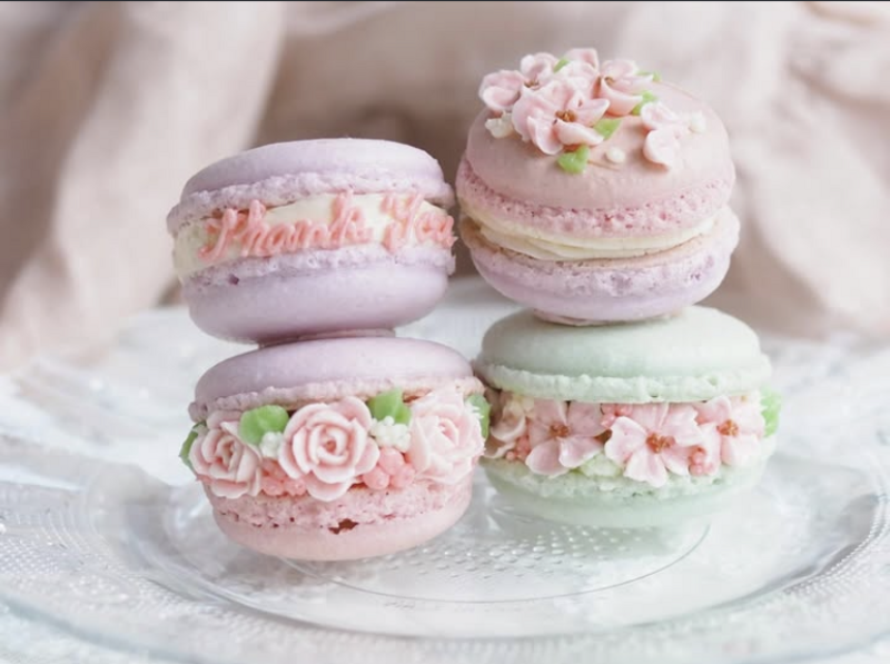 フラワーマカロンレッスン 3/11