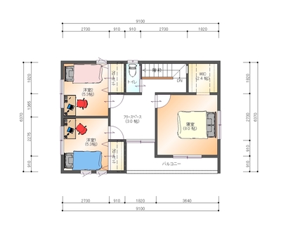岩手県滝沢市～ナチュラルテイストのお家～