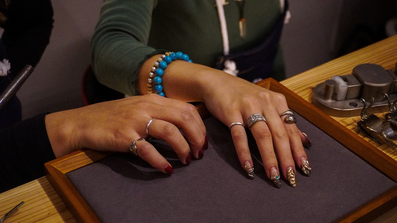 スプーンで作る指輪・sajiringワークショップ