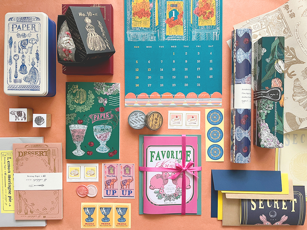 10/23（水） いのうえ彩 個展「いろだより」初日ご来店事前抽選お