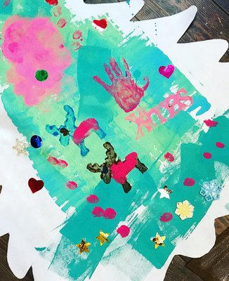 Little12月★クリスマスタペストリーを作ろう(1歳半～８歳頃）